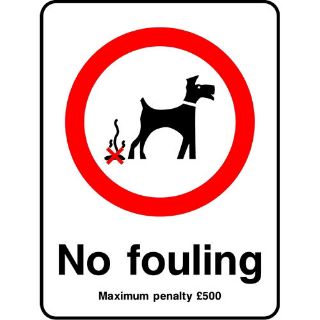 Picture of "No Fouling, Maximum Penalty 