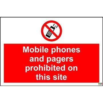 KPCM | Don’t Use Mobile Phone Signs
