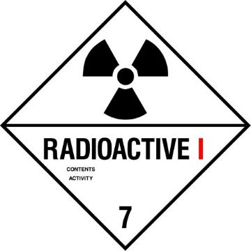 Picture of "Radioactive 1 7" Sign