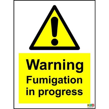 Picture of Warning Fumigation In Progress Sign