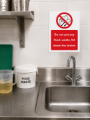 Picture of Kitchen Safety Signs Full Pack  - 45 Signs
